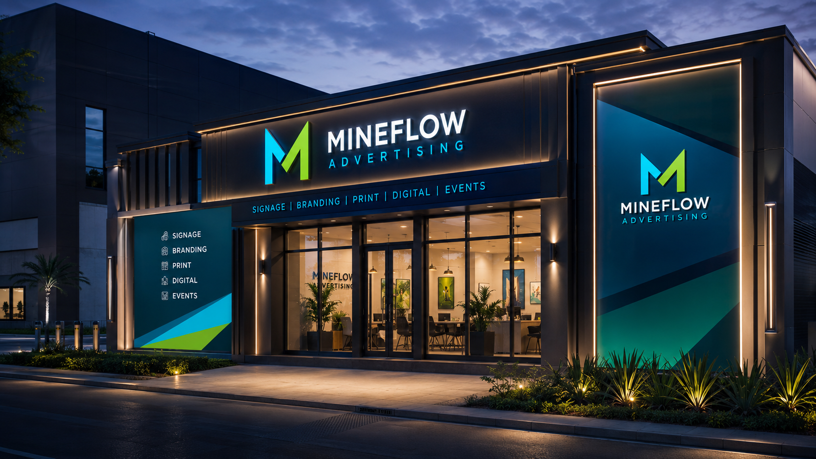 Indoor and Outdoor Signage