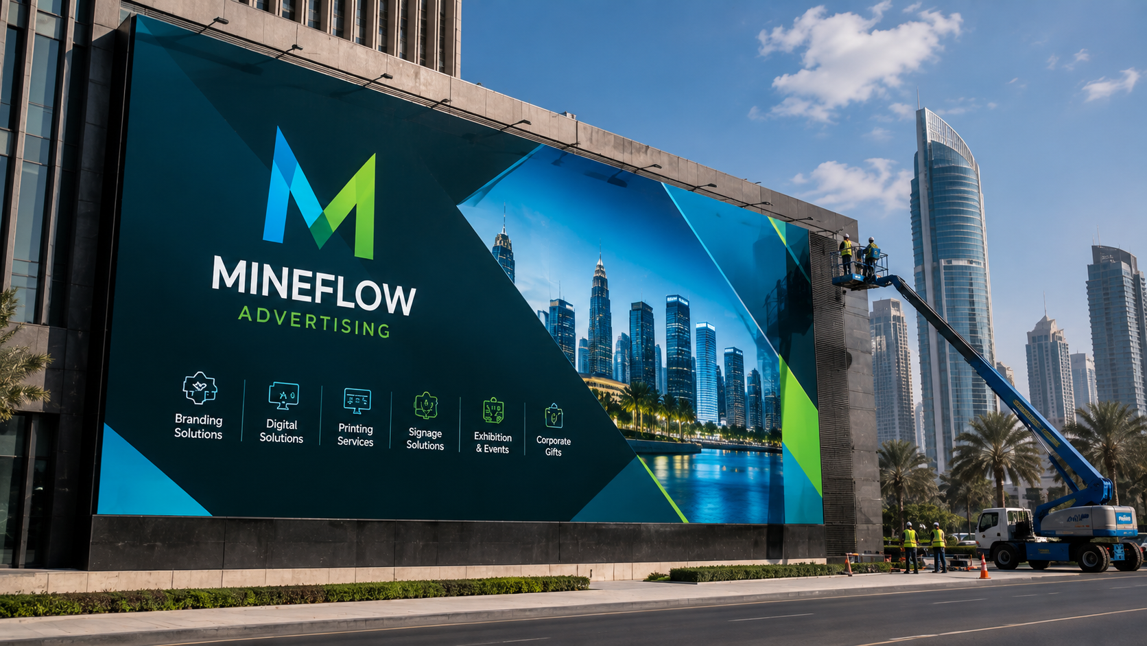 Mineflow Large Format Printing Project